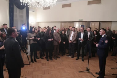 Novogodišnji prijem Uprave za odnose sa javnošću Ministarstva odbrane