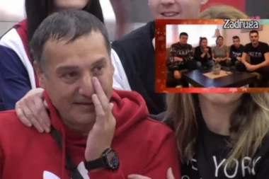 (VIDEO) Gagi plače, ne može da se smiri! Luna mu u novogodišnjoj čestitci poručila: "Nemoj da nam dolaziš kući"!