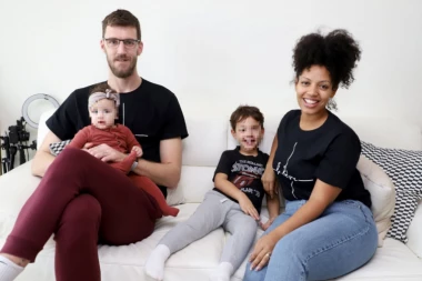 Novogodišnja poseta Ognjenu Kuzmiću, centru Crvene zvezde: Hvala Bogu, živ sam, porodica mi je najveća podrška!