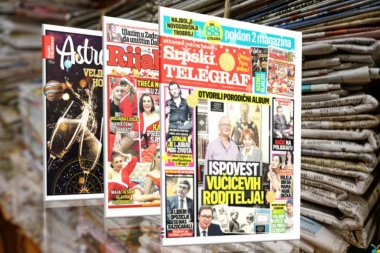 NE PROPUSTITE! Novogodišnji trobroj: Srpski telegraf u kući Vučića!