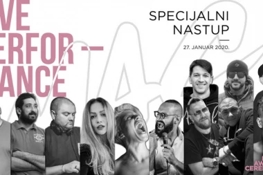 ŠTA LI SPREMAJU? Deset rep i pop muzičara i jedan glumac nastupaju zajedno  na MAC-u!