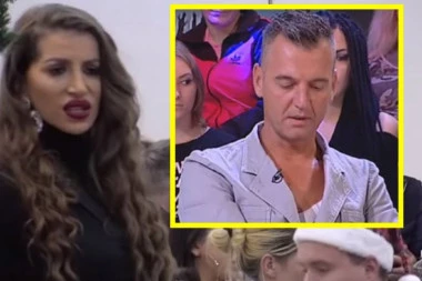 (VIDEO) Ovaj snimak sve dokazuje: Dalila uznemiravala Milana Miloševića, htela preko NJENIH leđa da uđe u rijaliti?!