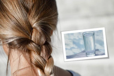 Pitate se da li je vaša kosa oštećena? Ovo je brzi TEST koji je stopostotno tačan, a trebaju vam samo čaša i voda!