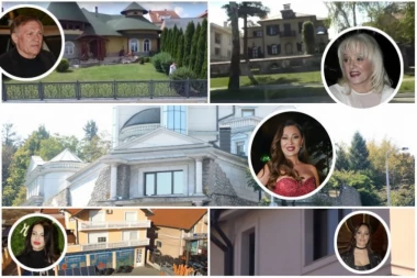 (FOTO) Njihove luksuzne kuće vrede milione evra: Vera ima najskuplju vilu na našoj estradi!