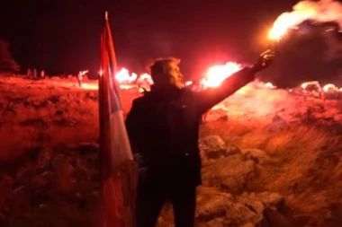 (VIDEO) SPEKTAKULARNO! Ovo morate pogledati: Ovako je Marko Milačić čestitao srpsku Novu godinu