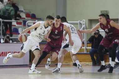 Crno-beli tajfun ruši sve pred sobom: Partizan bez milosti, na +30 protiv FMP-a u Železniku!