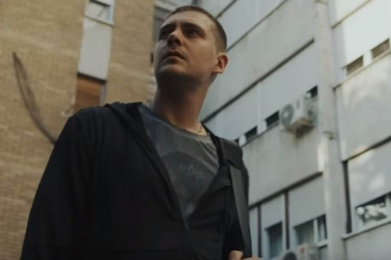 Miloš Biković na snimanju "Južnog vetra" u Zabeli