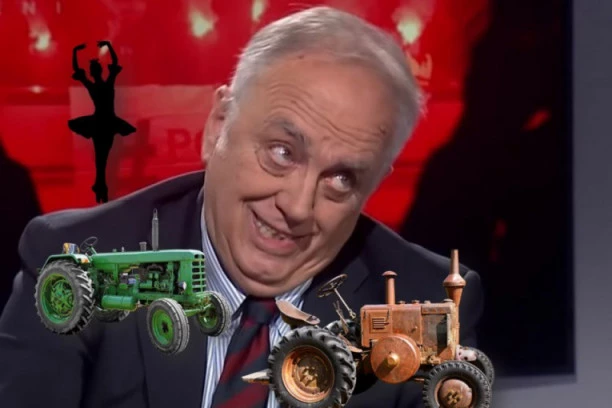 Akademik-bagerista: Traktore na ulice, lezite na pod, plešite..