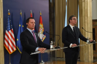 Završen sastanak Vučića i Grenela: Takse i otpriznavanje Kosova - ne može tante za kukuriku, samo tante za tante