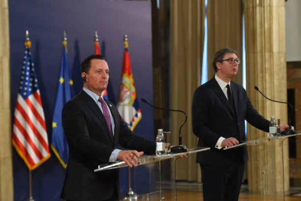 Završen sastanak Vučića i Grenela: Takse i otpriznavanje Kosova - ne može tante za kukuriku, samo tante za tante