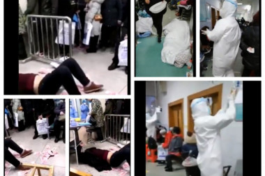 (VIDEO) Horor scene iz kineskih bolnica! Leševi po podu, osoblje ih zaobilazi