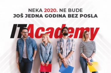 NEKA 2020. NE BUDE JOŠ JEDNA GODINA BEZ POSLA: Iskoristite do 800€ popusta na ITAcademy