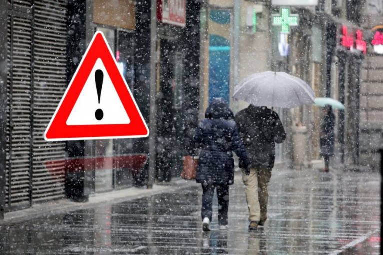 HITNO UPOZORENJE RHMZ! Spremite se za ledenu kišu, EVO i u kojim krajevima!