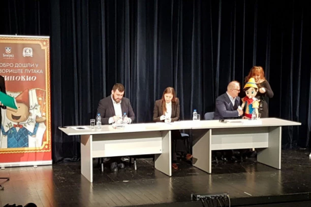 Početak saradnje između Fondacije Novak Đoković i pozorišta lutaka "Pinokio"