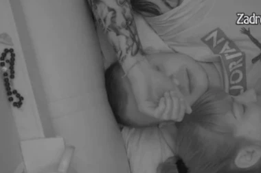 (VIDEO) Priljubili se jedno uz drugo: Miljana i Karić proveli noć zajedno u krevetu!