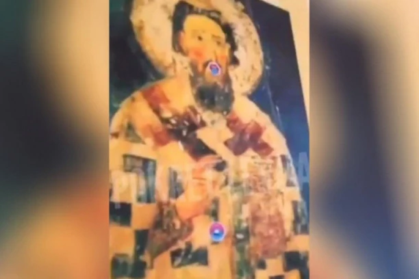 Šokantan prizor u školi u Zrenjaninu: Deca skrnavila ikonu Svetog Save