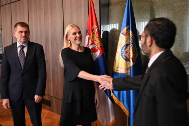 Popović Ivković sa ambasadorom Indije: Saradnja dve zemlje na visokom nivou, turizam i privreda su oblasti koje nude nove šanse