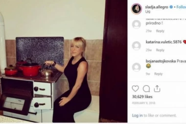 (FOTO) Nije iskompleksirana! Mlati grdne pare, a kuva na smederevcu: OVU pevačicu ne zanima šporet sa ravnom pločom!