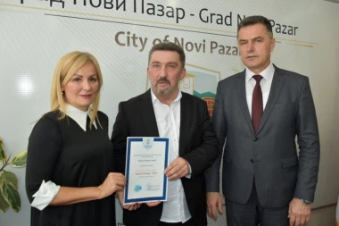 Putari preduzeća "Novi Pazar - put" dobitnici prvog novoustanovljenog priznanja u okviru kampanje "Ljudi, budimo ljudi"
