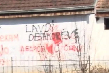 Šiptarija bolest najmilija: Osvanuli uvredljivi grafiti protiv Srba
