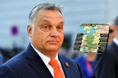 Nova mapa Evrope! Srbija ulazi u Orbanovu uniju!