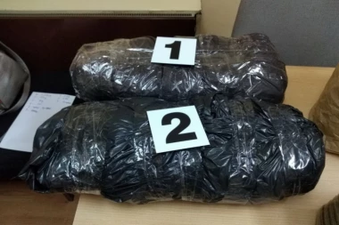 Uhvaćen još jedan diler! Policija mu u gepeku pronašla par kilograma marihuane