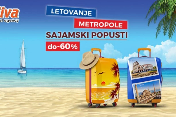 Nova dimenzija odmora! Sajamska sniženja za letnje aranžmane i prolećna putovanja