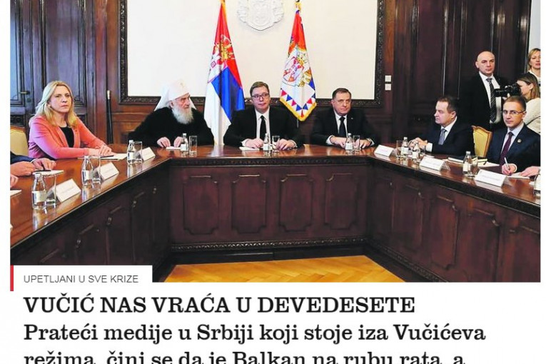 Ko o čemu, Hrvati o ratu: "Jutarnji list" prozvao predsednika Vučića da želi nove sukobe na Balkanu!