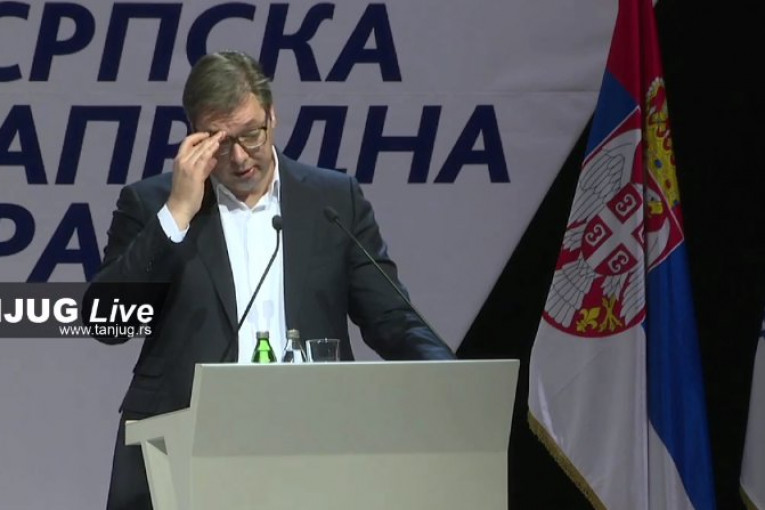 (VIDEO) Vučić sa sednice glavnog odbora SNS: O izborima, Kosovu, penzijama