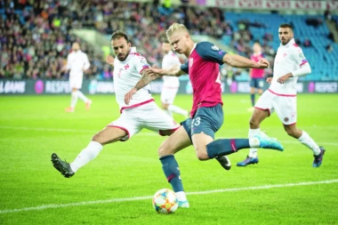 (FOTO) Norvežani spremili iznenađenje za "orlove"!