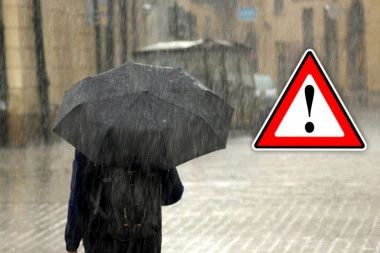 Upozorenje RHMZ-a: Evo gde se očekuje najjača kiša! Biće kritično zbog porasta nivoa reka!