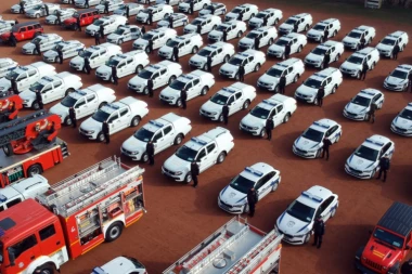 Sektor za vanredne situacije još jači: Predato 111 vozila