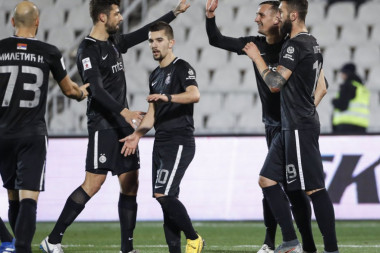 Fudbaleri Partizana kategorični: Najbitnije da smo pobedili i da su svi zdravi