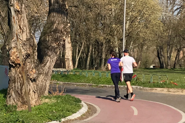 Mogao se videti tek po koji prolaznik