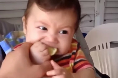 97 miliona ljudi se nije suzdržalo! Kad vidite bebe koje prvi put probaju limun i vama će krenuti voda na usta