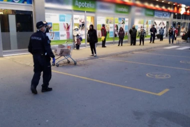 NE ŠALITE SE NA OVAKAV NAČIN! Rekao prodavačici da će da je zarazi, policija u Knjaževcu odmah reagovala!