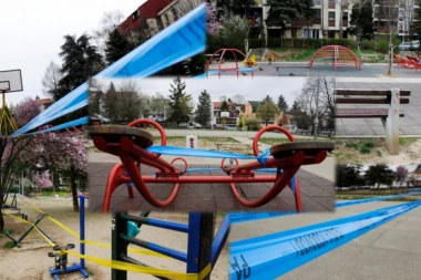 (FOTO) Sablasno u Beogradu! Parkovi i igrališta kao minska polja!