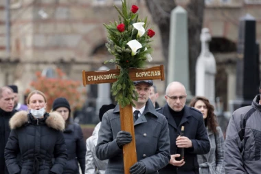 (FOTO) Tiha jeza: Sahranjena legenda srpske i svetske košarke Bora Stanković!