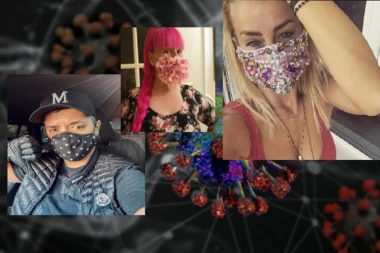 Parada kiča u doba korone: Nose modne maske umesto da se zaštite!