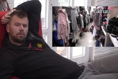 Janjušu pao mrak na oči: Objavljen snimak na kome se zadrugar ljubi sa Majom Marinković, a njena reakcija je hit!