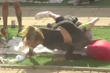 (VIDEO) Pala kao sveća: Povređena Iva Grgurić!