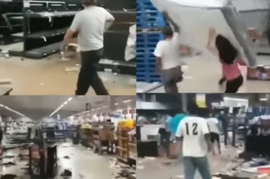 (VIDEO) Patike za koronu! Masovne pljačke prodavnica u SAD