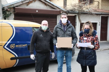 Od Mozzarta za borbu protiv virusa korona 400.000 evra
