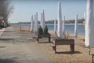 (VIDEO) POLICIJSKI ČAS NA SNAZI! Pogledajte kako danas izgleda Ada Ciganlija u toku zabrane