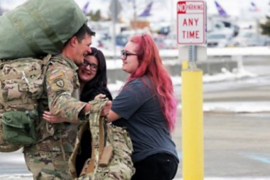 Pokupili prnje, i vratili se kući: 150 američkih gardista završilo misiju na Kosovu