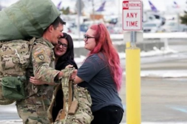 Pokupili prnje, i vratili se kući: 150 američkih gardista završilo misiju na Kosovu