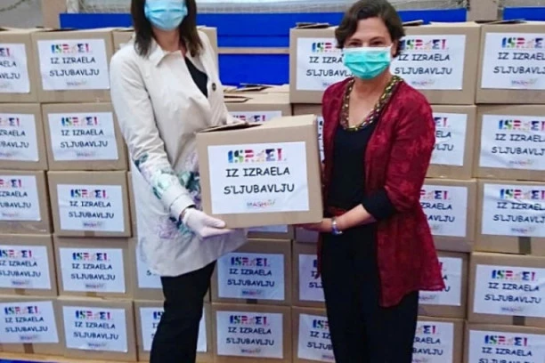 Ambasada Izraela obezbedila je 350 paketa za građane Savskog venca