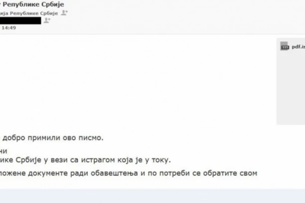 OPASAN TROJANAC HARA INTERNETOM! MUP upozorava: Ako dobijete ovaj mejl, nikako ga ne otvarajte!