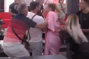 Ne miruju ni za Veliki petak: Anabela krenula da bije Lunu, Marko joj se suprotstavio, nastao opšti haos!