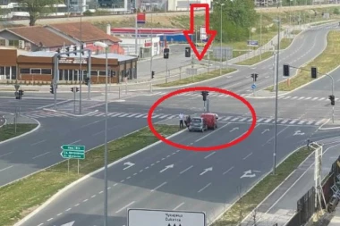 (FOTO) Dve žene uspele da se sudare u vreme kad žive duše nema na ulici! Ovo se ni na nebu ne dešava